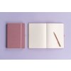 Zápisník A5 s gumičkou, tečk. 'Aprint Neo', růžový - Notique