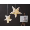 Vánoční papírová hvězda na zavěšení, Ø 70 cm, bílá, bez zdroje světla - Star trading