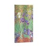 Zápisník Paperblanks Van Gogh´s Irises Slim, tvrdé desky, linka