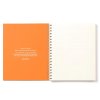 Kroužkový re-blok A5 by Coffeenotes, tečkovaný, Orange