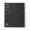 Kroužkový re-blok A5 by Coffeenotes, čisté listy, Black