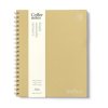 Kroužkový re-blok A5 by Coffeenotes, tečkovaný, Olive