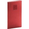 NOTIQUE Kapesní diář Panama 2026, červený, 9 x 15,5 cm