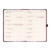 NOTIQUE Planbook diář/notes Fialové květy 2026, 13 x 21 cm