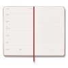 Diář Moleskine 2026 - měkké desky, L, týdenní, červený