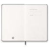 Diář MOLESKINE 2026 horizont týden měkký černý L