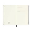 Zápisník MOLESKINE tvrdý linkovaný černý S