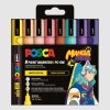 PC-5M sada popis. Posca Manga Hero, 8ks