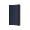 Zápisník MOLESKINE měkký linkovaný modrý L