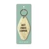 Přívěšek na klíče Ohh Deer But First Coffee