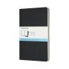 Sešity Moleskine 3 ks tečkované černé L