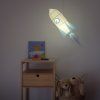 Papírová Lampa Raketa (cotton white)