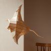 Papírová Lampa Manta Ray (light grey)