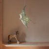 Papírová Lampa Manta Ray (light grey)