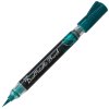 Pentel Dual Metallic Brush zelená metalická modrá2