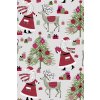 Dárkový papír role 70x200cm, Vánoční nálada-5 designů