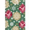 Dárkový papír role 70x200cm, Vánoční nálada-5 designů