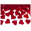 VYSTŘELOVACÍ KONFETY - červená metalická srdíčka