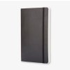 Zápisník MOLESKINE měkký linkovaný černý S