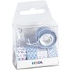 Dekorační páska Mini 1.2 cm x 3 m modrá - 5 motivů