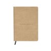 Kožený zápisník Clairefontaine Flying Spirit A5, 90 listů, béžový, linka