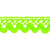Krajková páska ze 100% bavlny, zelená
