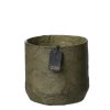 Květináč z papíru malý, Olivový - Lübech Living