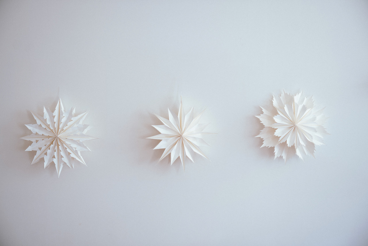 NÁVOD - DIY papírová hvězda krok za krokem