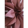 DIY papírová květina - starorůžová