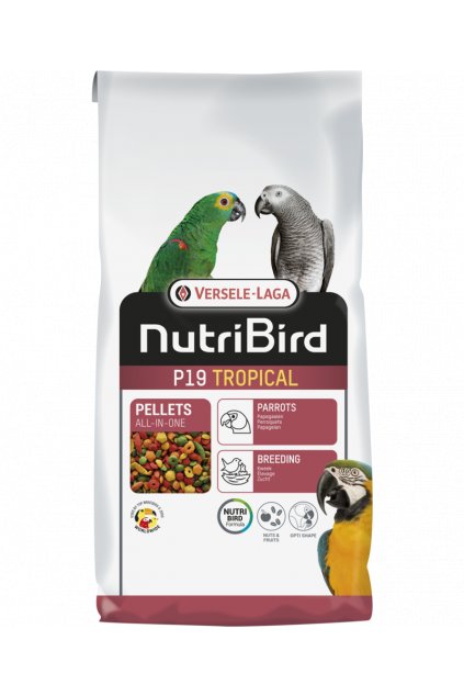 VERSELE-LAGA NutriBird P19 Tropical 5 kg  rozváženo z originálního balení