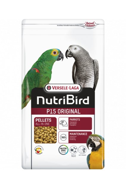VERSELE-LAGA NutriBird P15 Original 1 kg - granule pro papoušky
