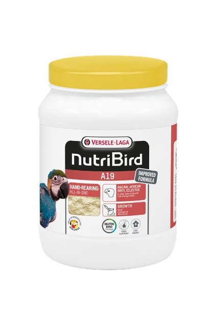 VERSELE-LAGA NutriBird A19 - New IMPROVED FORMULA 800 g  NOVINKA - nahrazuje NutriBird A19 High Energy