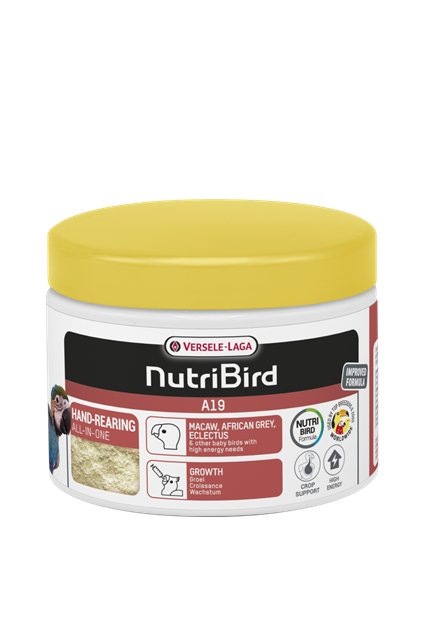 VERSELE-LAGA NutriBird A19 - New IMPROVED FORMULA 250g  NOVINKA - nahrazuje NutriBird A19 High Energy