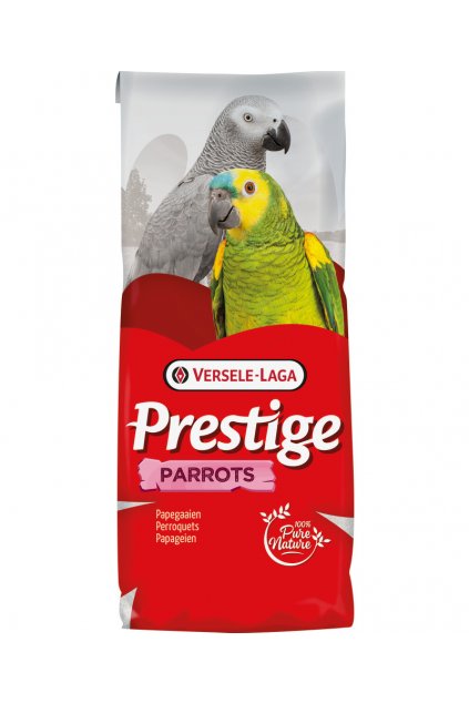 VERSELE-LAGA Prestige Parrots Fruit Mega 15kg - pestrá základní směs pro větší papoušky se sušeným ovocem  NEJPRODÁVANĚJŠÍ SMĚS PRO VELKÉ PAPOUŠKY