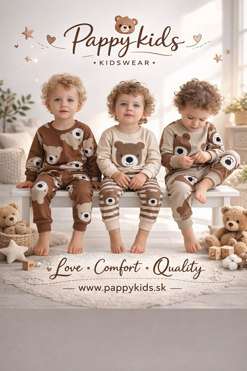 Pappy Kids logo drevo