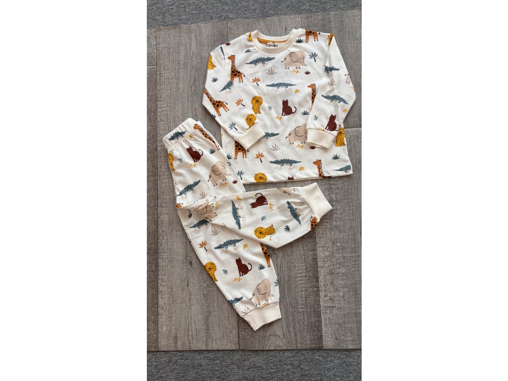 Pyžamko pre chlapcov so zvieratkami