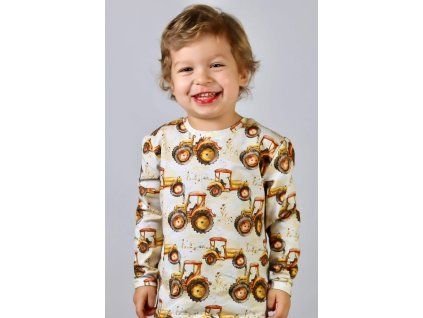 Handmade tričká traktory pre chlapcov