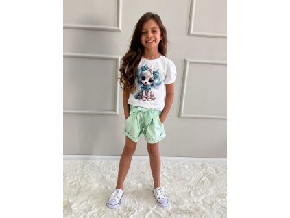 Tričko Mala mi modrý psík