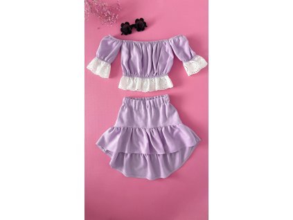 Kompet v boho-štýle pre dievčaktá  - lala farba