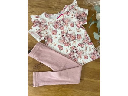 Kompley pre dievčatká unicorn  tričko a legínky (104-134)