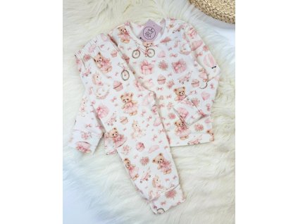 Pyžamko ružový medvedík 🐻