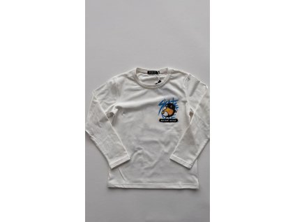 Chlapčenské tričko dlhý rukáv s medveďom