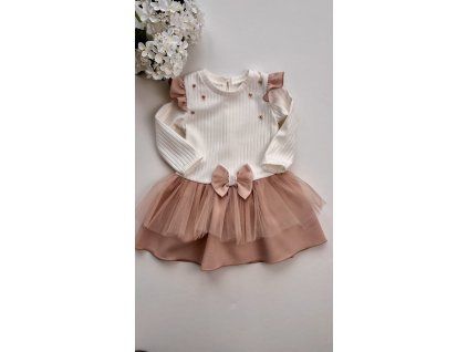 Luxusné šaty s tylom pre dievčatá