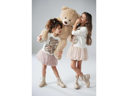 Šaty s tylovou sukňou - myška