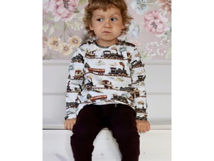 Tričká vláčiky pre chlapcov