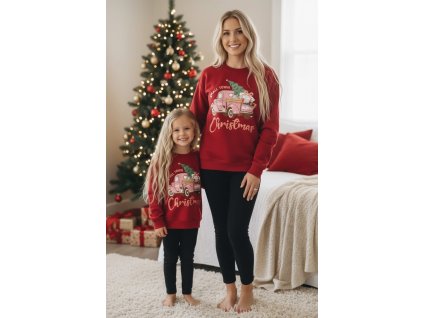 Vianočná mikinka pre dievčaktá