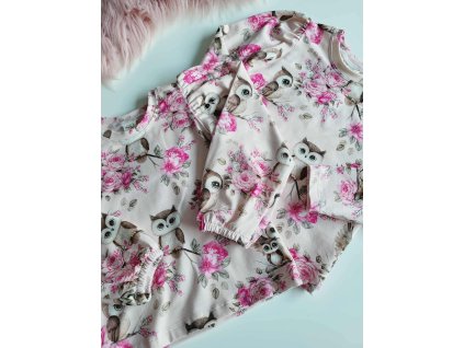 Sovičky - tričká a body pre dievčatká