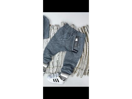 Despacito Acid Jenas tepláky tmavá sivá (98-140)