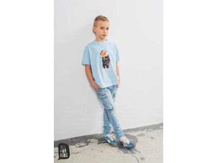 Rifľové kapsáče All For Kids modré