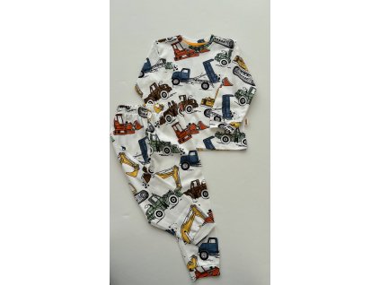 Bavlnené pyžamko - dopr.prostriedky